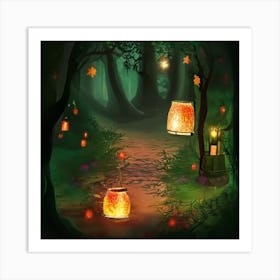 Forest 32 Art Print