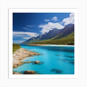 Blue Lagoon Art Print