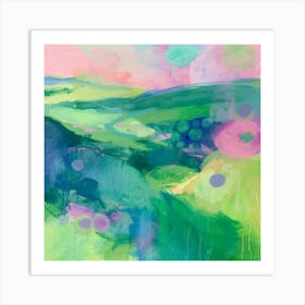 Abstract Landscape Painting 14 Art Print