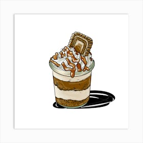 Cake In A Cup Art Print