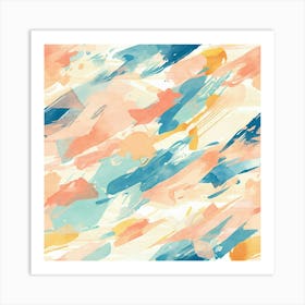 Abstract Watercolor Painting Art Print