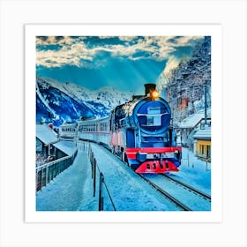 Swiss Alps Art Print