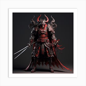 Samurai Warrior Art Print