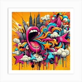 Urban Art Art Print