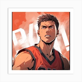 Basketball Player 5 Art Print