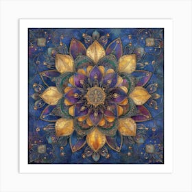 Mandala Art 15 Art Print