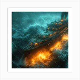 Titanic 1 Art Print