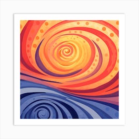 Abstract Painting 75 Art Print