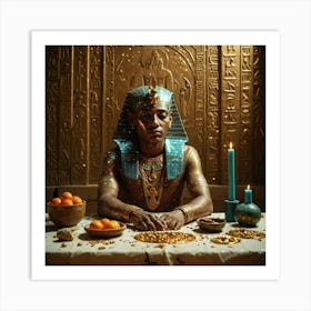 Default Hotep Is An Egyptian Word That Roughly Translates As T 0 (1) 1 Art Print