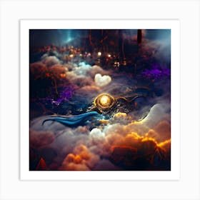 Clouds & Souls Art Print