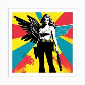 War angel 5 Art Print