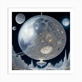 Spaceship Art Print