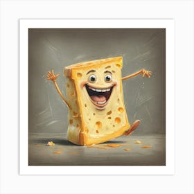 Cheese 8 Art Print