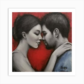 Love In The Air Art Print