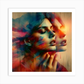 Portrait Of A Woman 33 Art Print