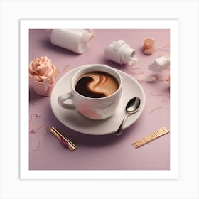 Cup Of Coffee 1 Art Print