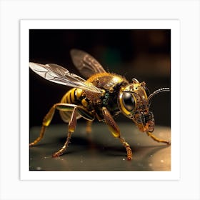 Mechanical Bee 1 Art Print