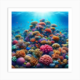 Coral Reef 2 Art Print