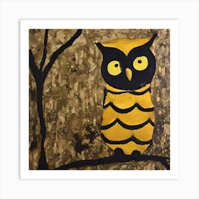 Cute Owl 2 Art Print