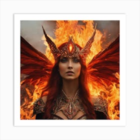 Elven Woman Art Print