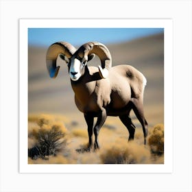 BIGHORN SHEEP Art Print