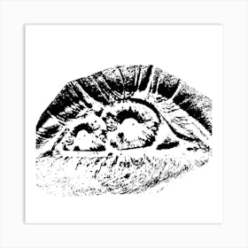 Eye Of A Twin (inversed) Art Print