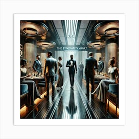 An Elegant Dining Experience At The Syndicate S V Art Print