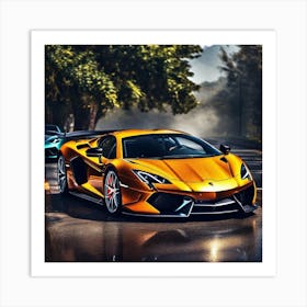 Lamborghini Huracan 38 Art Print