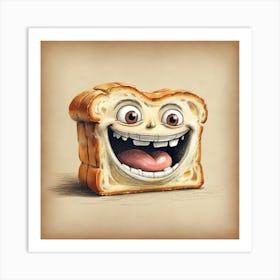 Toad In The Hole Art Print