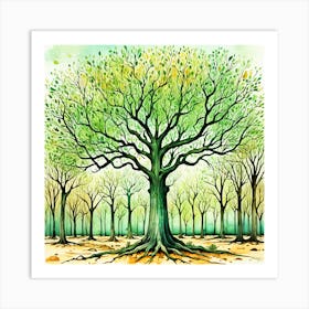 Tree Of Life 8 Art Print