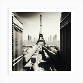 Paris Eiffel Tower 2 Art Print