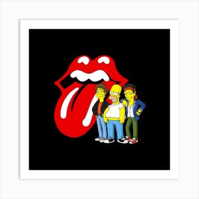Rolling Stones Art Print