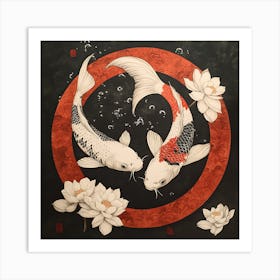 Koi Fish 9 Art Print