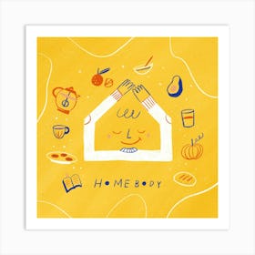 Home Body Art Print