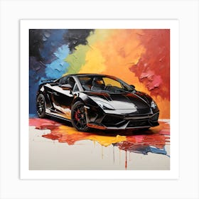 Lamborghini Gallardo Art Print