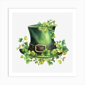 St Patrick'S Day Hat 1 Art Print