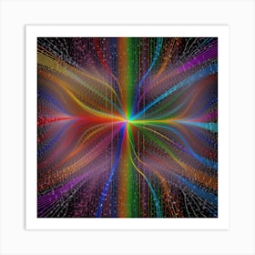 Abstract Fractal 20 Art Print