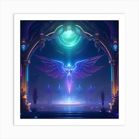 Angel Of Light 9 Art Print