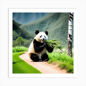 Panda Bear 14 Art Print