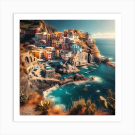 Cinque Terre Art Print