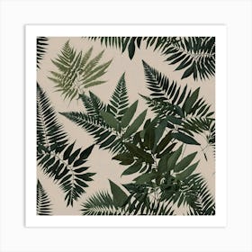 Fern Leaves 7 Art Print