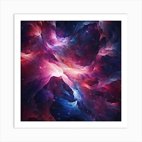 Nebula Art Print