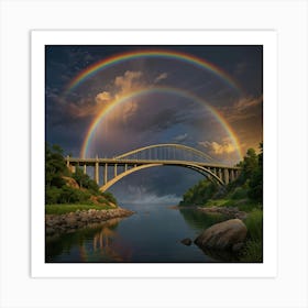 Rainbow Bridge 2 Art Print