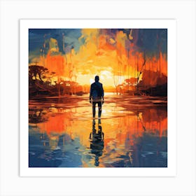 Sunset 3 Art Print