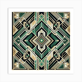 Deco Style Art Art Print