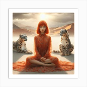 Caty Whisperer Art Print