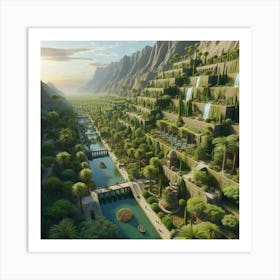 City In The Jungle Art Print