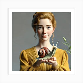 The Snail Art Print