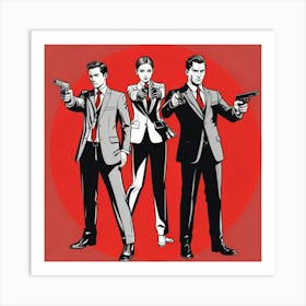 Pulp Fiction Dance Art Prints (35) Art Print