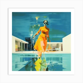 'The Pool' Art Print